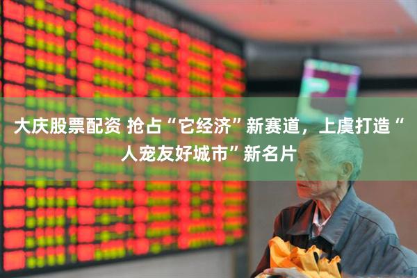 大庆股票配资 抢占“它经济”新赛道，上虞打造“人宠友好城市”新名片